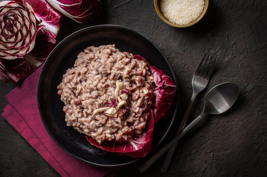 vino e risotto