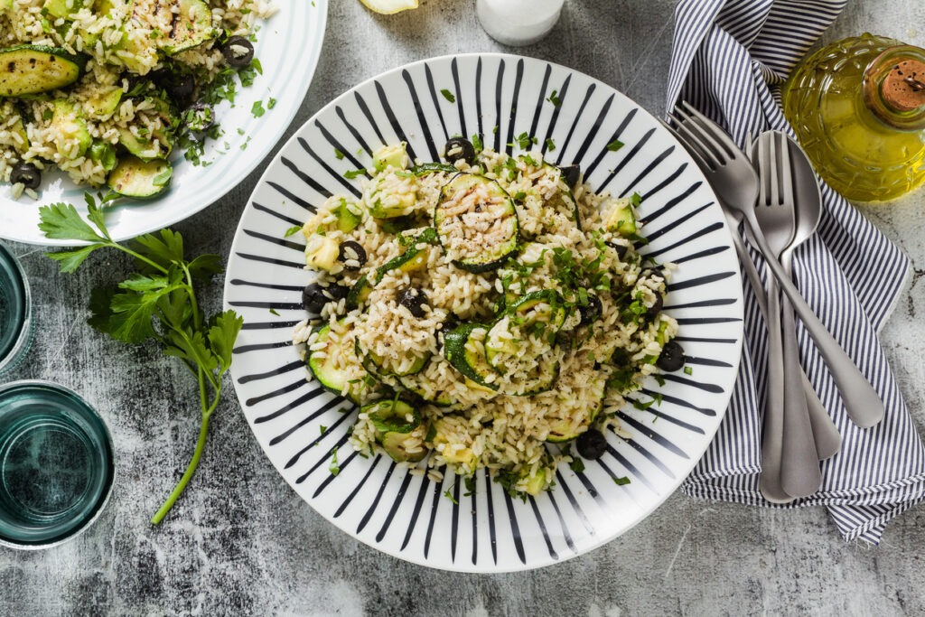 risotto estivo zucchine
