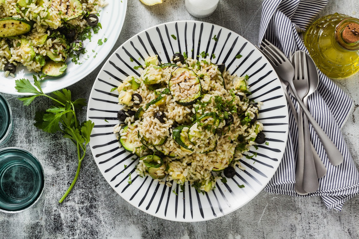 risotto estivo zucchine